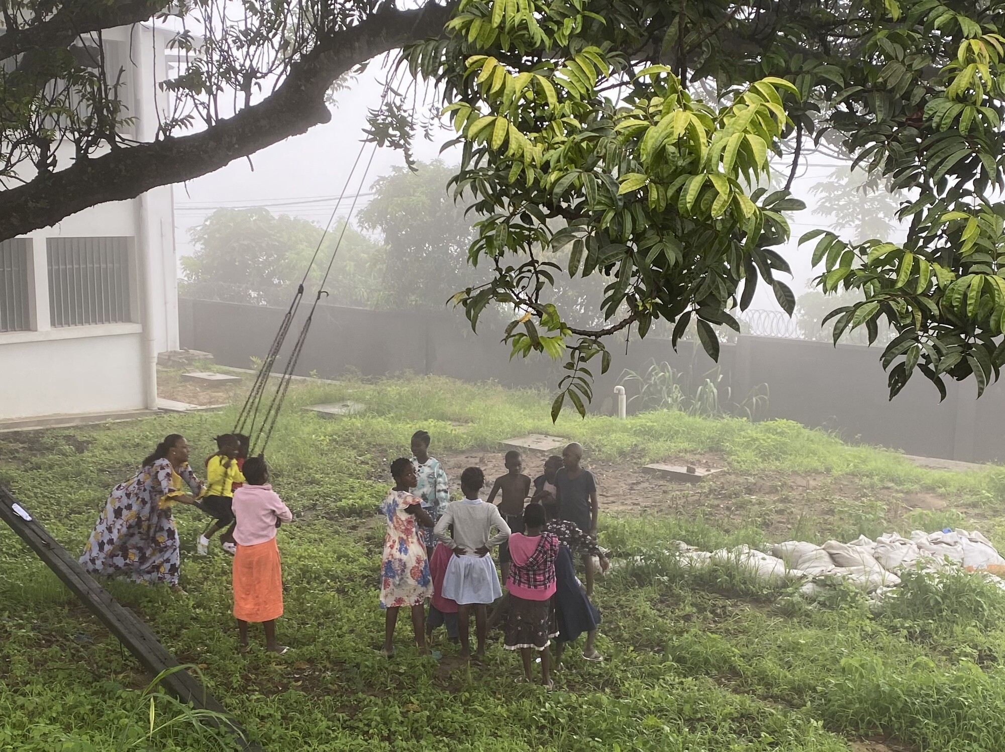 Children playing at Bana Mayele.