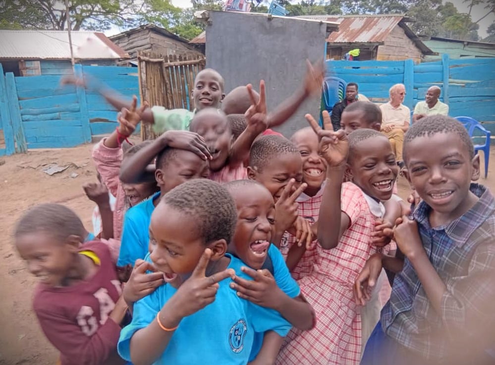 Ugandan school children